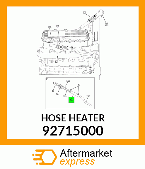 HOSE HEATER 92715000