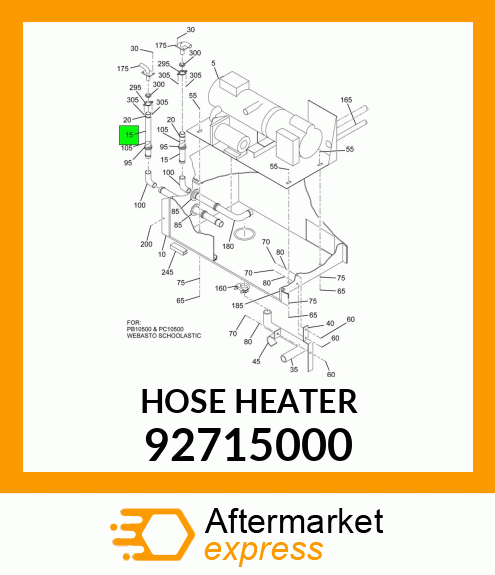 HOSE HEATER 92715000