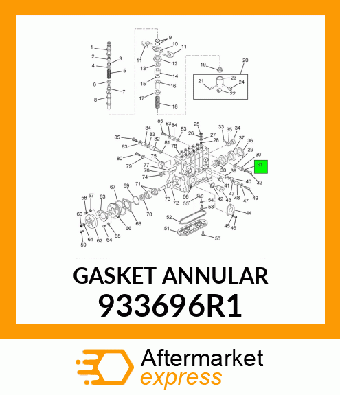 GASKET ANNULAR 933696R1