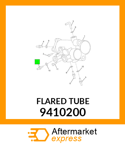 FLARED TUBE 9410200
