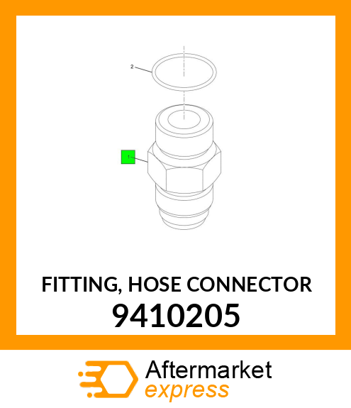 FITTING, HOSE CONNECTOR 9410205