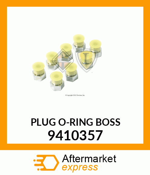 PLUG O-RING BOSS 9410357