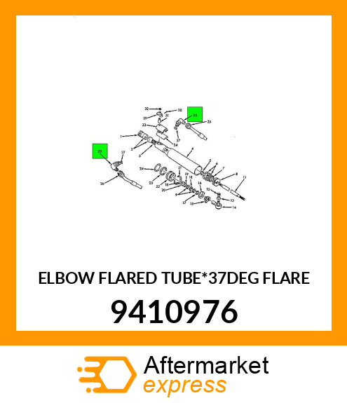 ELBOW FLARED TUBE*37DEG FLARE 9410976