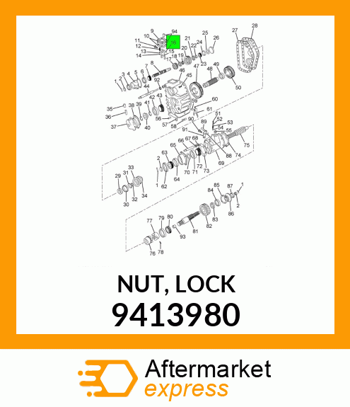 NUT, LOCK 9413980