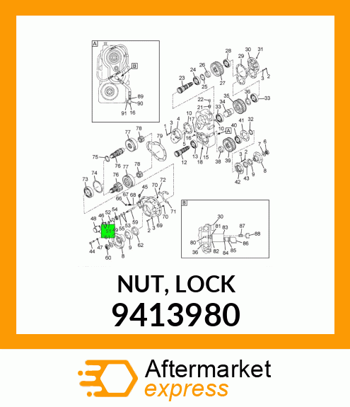 NUT, LOCK 9413980