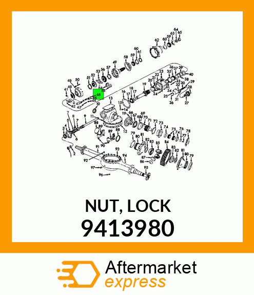 NUT, LOCK 9413980