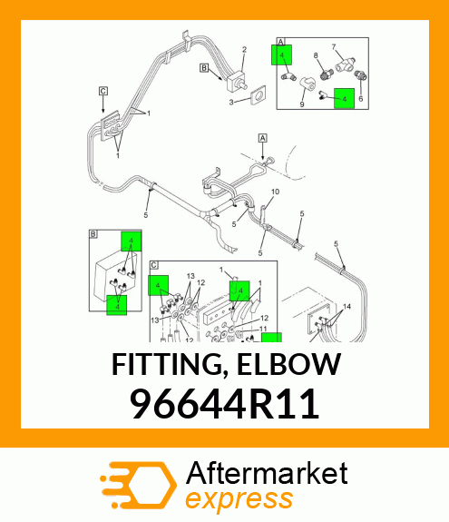 FITTING, ELBOW 96644R11