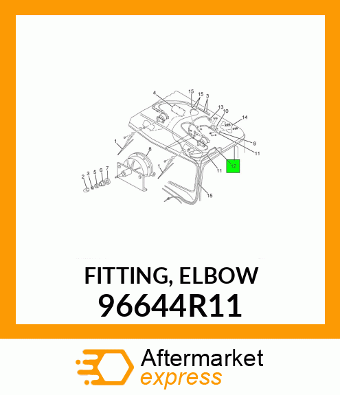 FITTING, ELBOW 96644R11