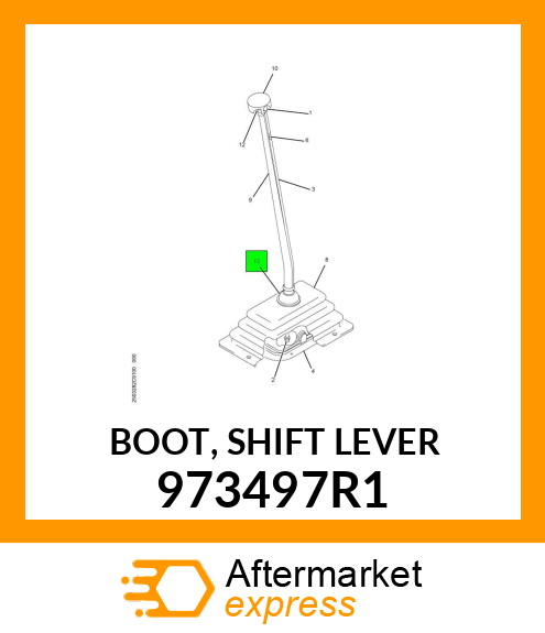 BOOT, SHIFT LEVER 973497R1