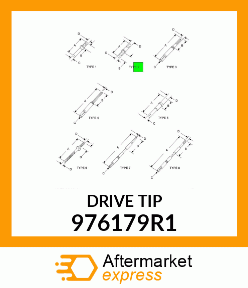 DRIVE TIP 976179R1