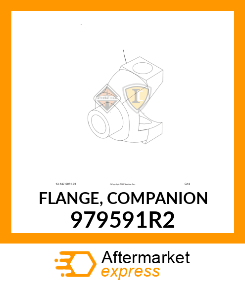 FLANGE, COMPANION 979591R2