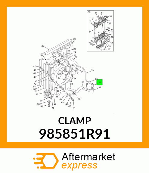 CLAMP 985851R91