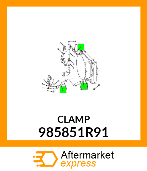 CLAMP 985851R91