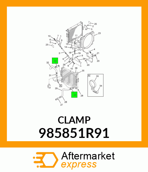 CLAMP 985851R91