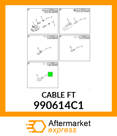 WIRE, FUSIBLE LINK 18 GAUGE 990614C1