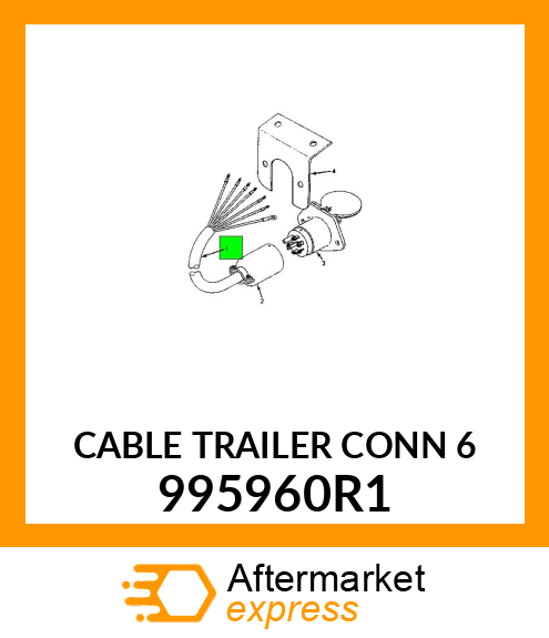 CABLE TRAILER CONN 6 995960R1