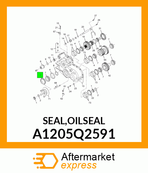 SEAL,OILSEAL A1205Q2591