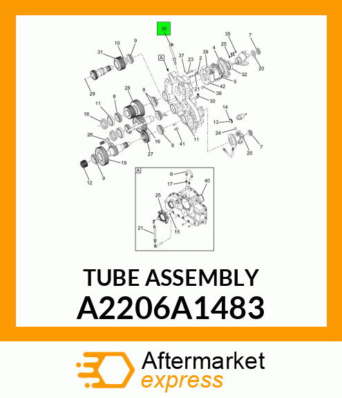 TUBE ASSEMBLY A2206A1483