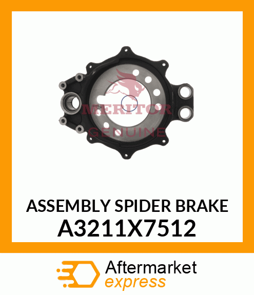 ASSEMBLY SPIDER BRAKE A3211X7512