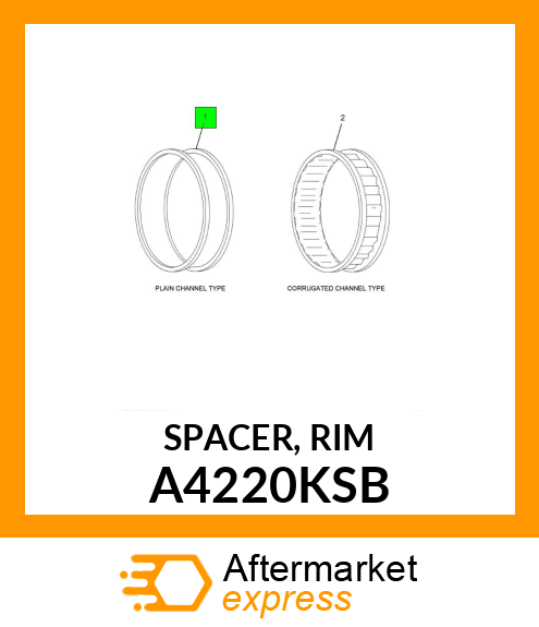 SPACER, RIM A4220KSB