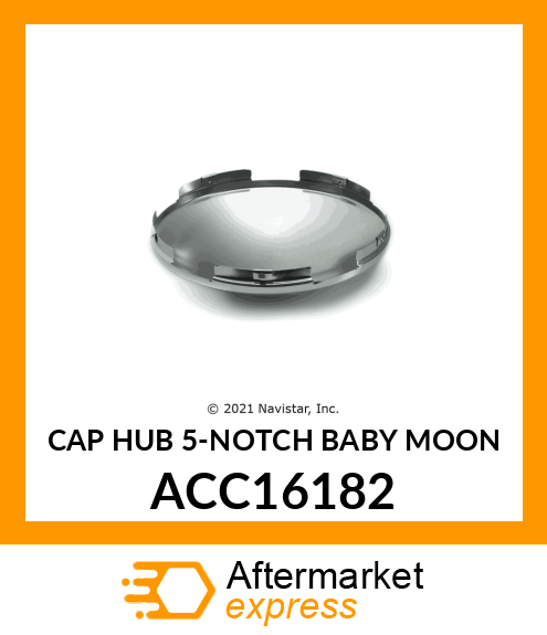 CAP HUB 5-NOTCH BABY MOON ACC16182