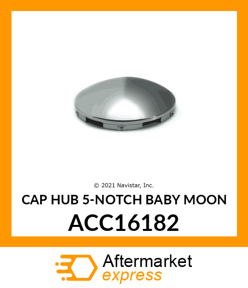 CAP HUB 5-NOTCH BABY MOON ACC16182