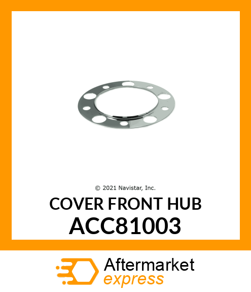 COVER FRONT HUB ACC81003