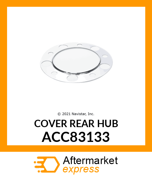 COVER REAR HUB ACC83133