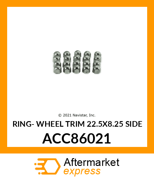 RING- WHEEL TRIM 22.5X8.25 SIDE ACC86021