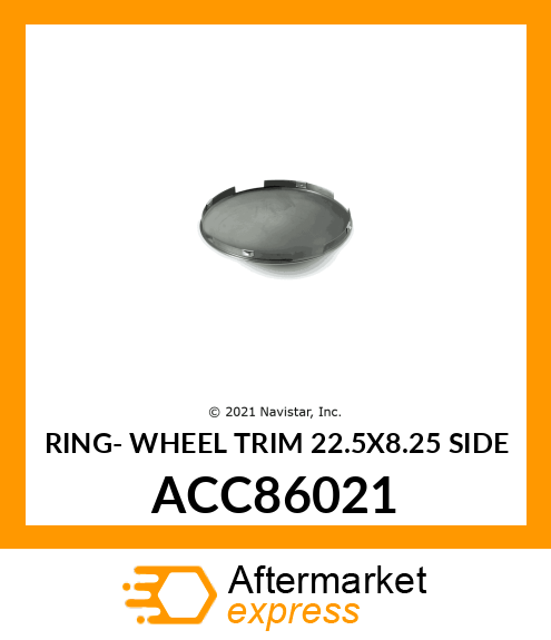 RING- WHEEL TRIM 22.5X8.25 SIDE ACC86021