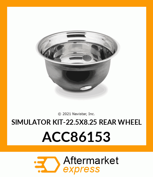 SIMULATOR KIT-22.5X8.25 REAR WHEEL ACC86153