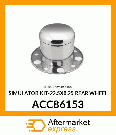 SIMULATOR KIT-22.5X8.25 REAR WHEEL ACC86153