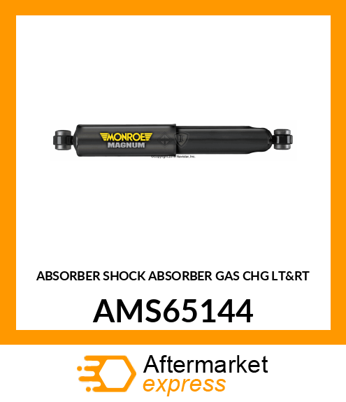 ABSORBER SHOCK ABSORBER GAS CHG LT&RT AMS65144