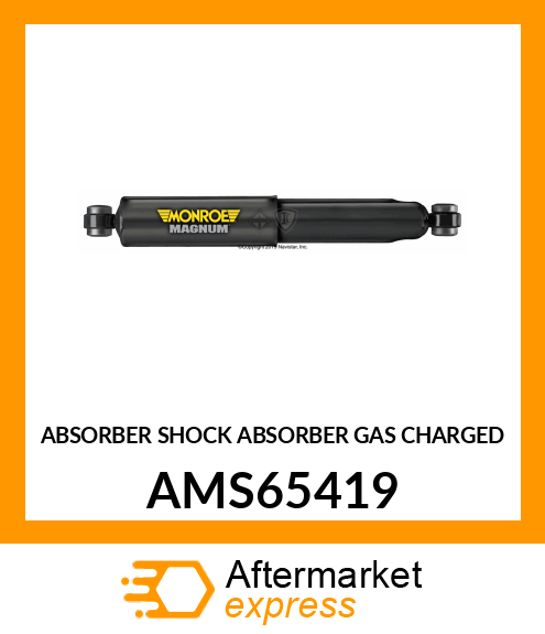 ABSORBER SHOCK ABSORBER GAS CHARGED AMS65419