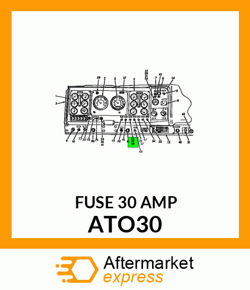 FUSE 30 AMP ATO30