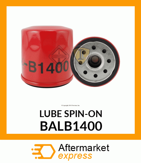 LUBE SPIN-ON BALB1400