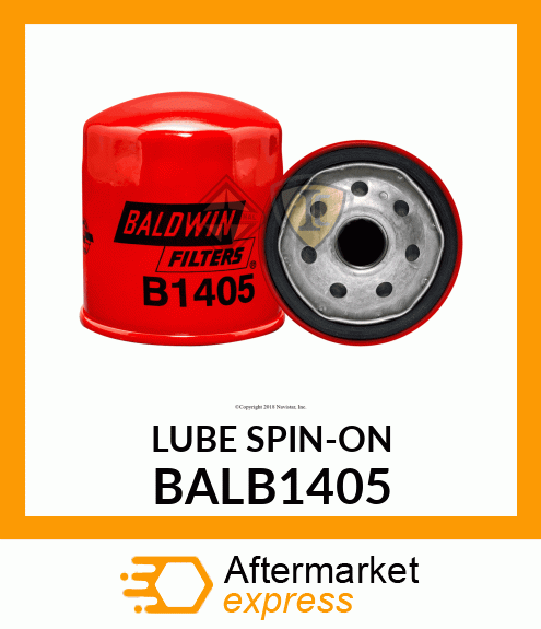 LUBE SPIN-ON BALB1405