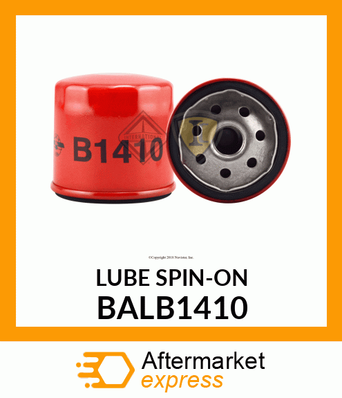 LUBE SPIN-ON BALB1410