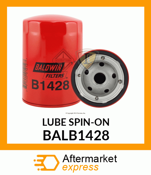 LUBE SPIN-ON BALB1428
