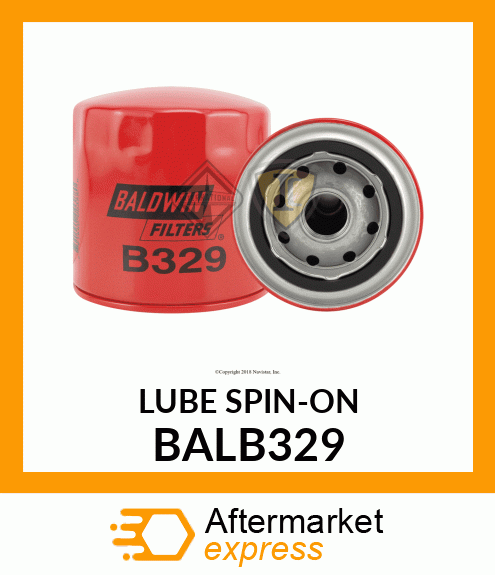 LUBE SPIN-ON BALB329