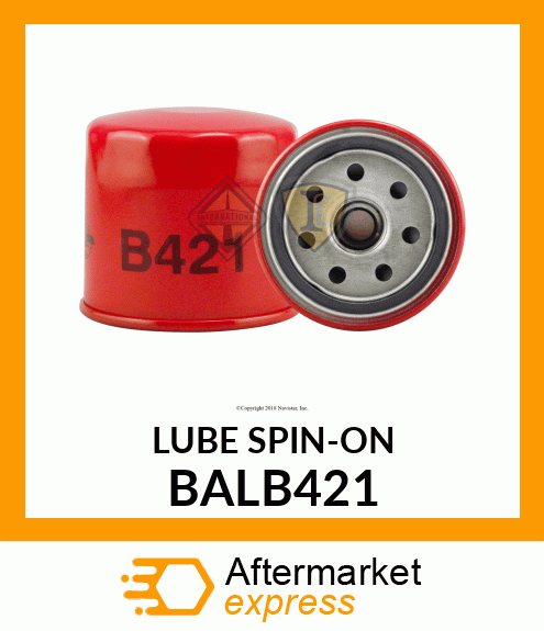 LUBE SPIN-ON BALB421