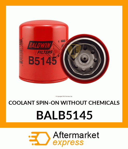 COOLANT SPIN-ON WITHOUT CHEMICALS BALB5145