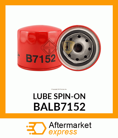 LUBE SPIN-ON BALB7152