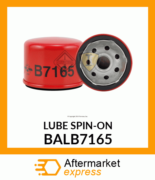 LUBE SPIN-ON BALB7165