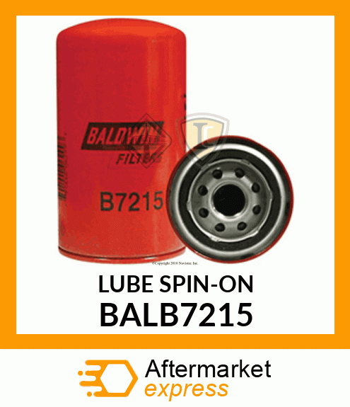 LUBE SPIN-ON BALB7215