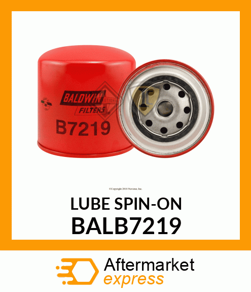 LUBE SPIN-ON BALB7219