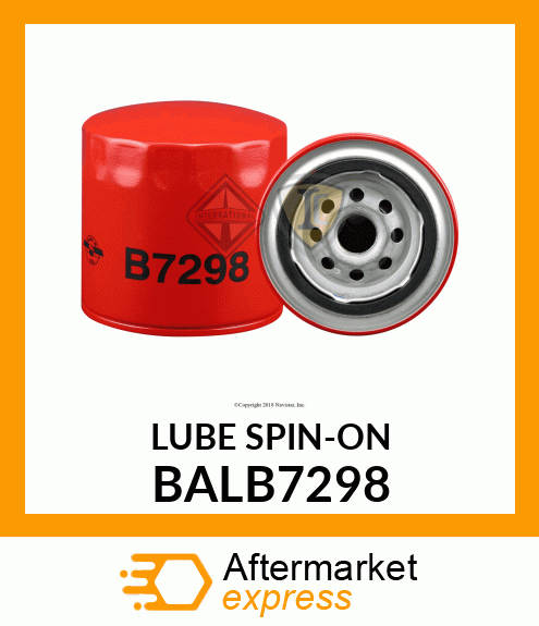 LUBE SPIN-ON BALB7298