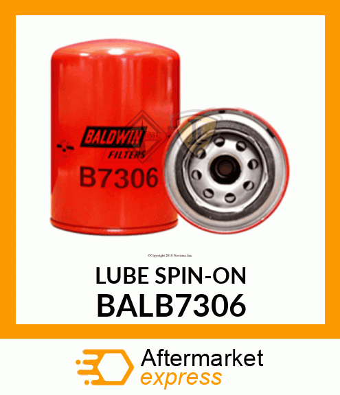 LUBE SPIN-ON BALB7306