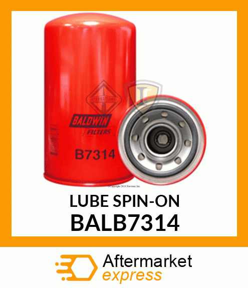 LUBE SPIN-ON BALB7314