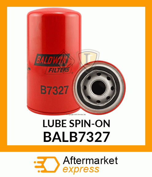 LUBE SPIN-ON BALB7327